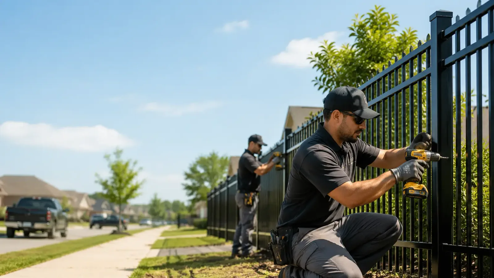 Metal Fence Installation in Benwood, WV